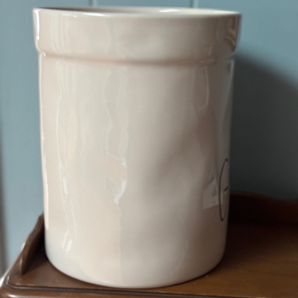 Rae Dunn Collection Utensil Holder/Crock BE GRATEFUL Like New No Chips - Picture 5 of 5